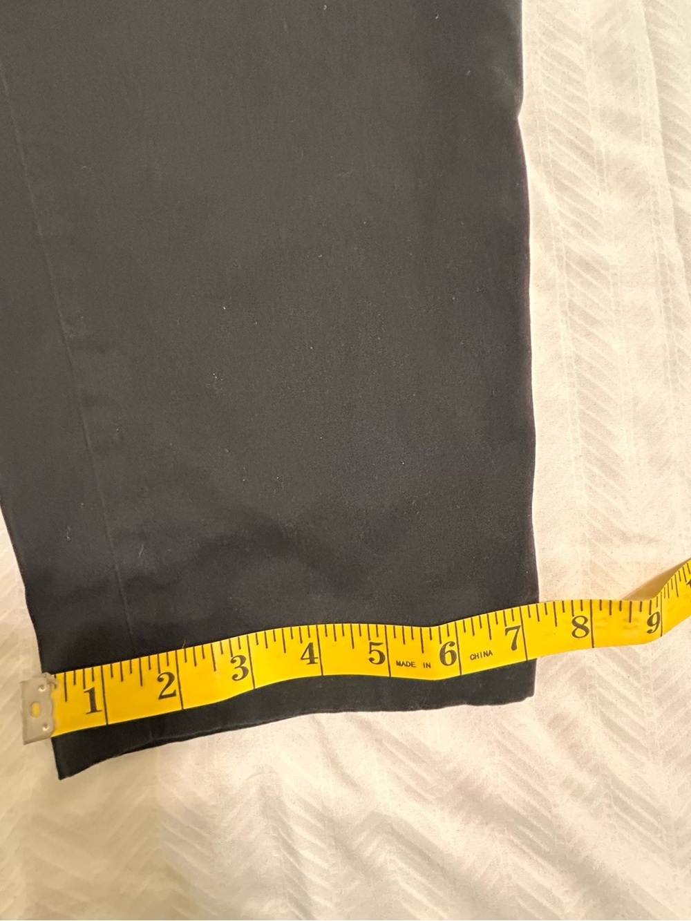 Style & Co Women’s Cropped twill capris black size 12P - Picture 11 of 11